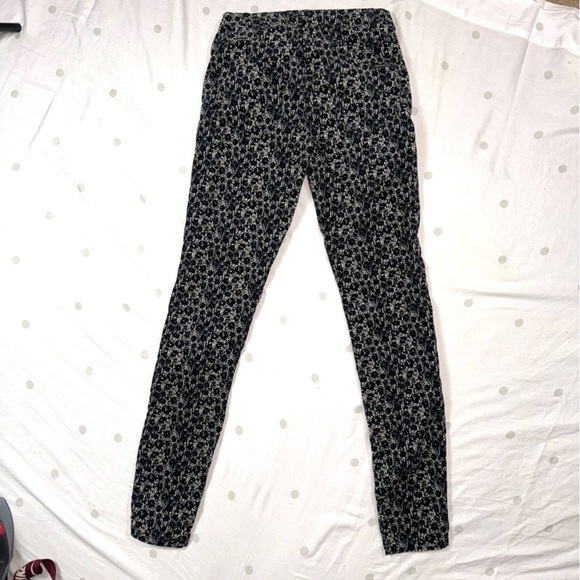 Maison Scotch x Punk Radar Velvet Print Skinny Pants Women’s 28 - Picture 2 of 8